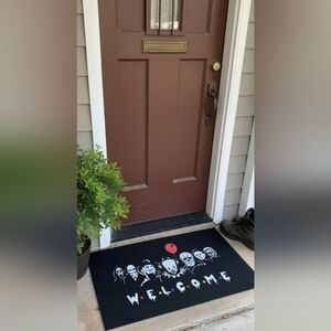 Halloween Horror Doormat Halloween Horror Movie Character Carpet Halloween (EUC)